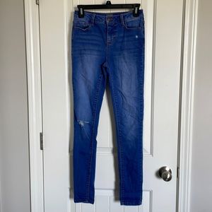 True craft ripped skinny jeans, size 3